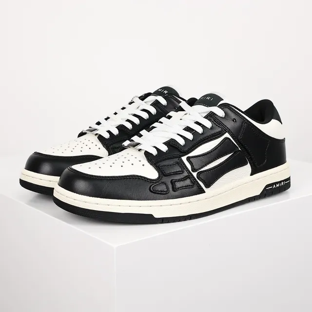 Amiri Skel Top Tênis Lifestyle Preto e Branco 2