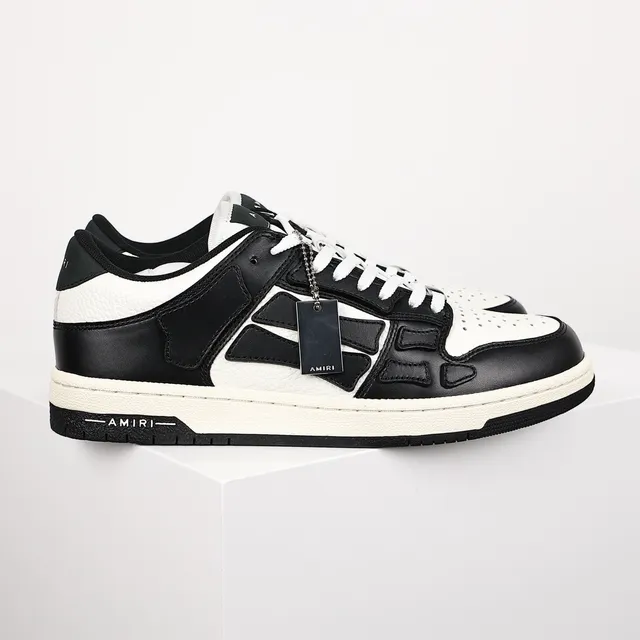 Amiri Skel Top Tênis Lifestyle Preto e Branco 3