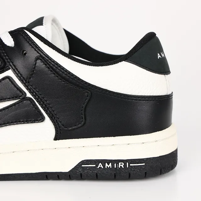Amiri Skel Top Tênis Lifestyle Preto e Branco 4