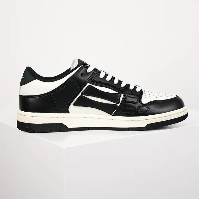 Amiri Skel Top Tênis Lifestyle Preto e Branco 7