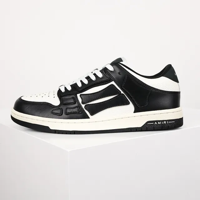 Amiri Skel Top Tênis Lifestyle Preto e Branco 9