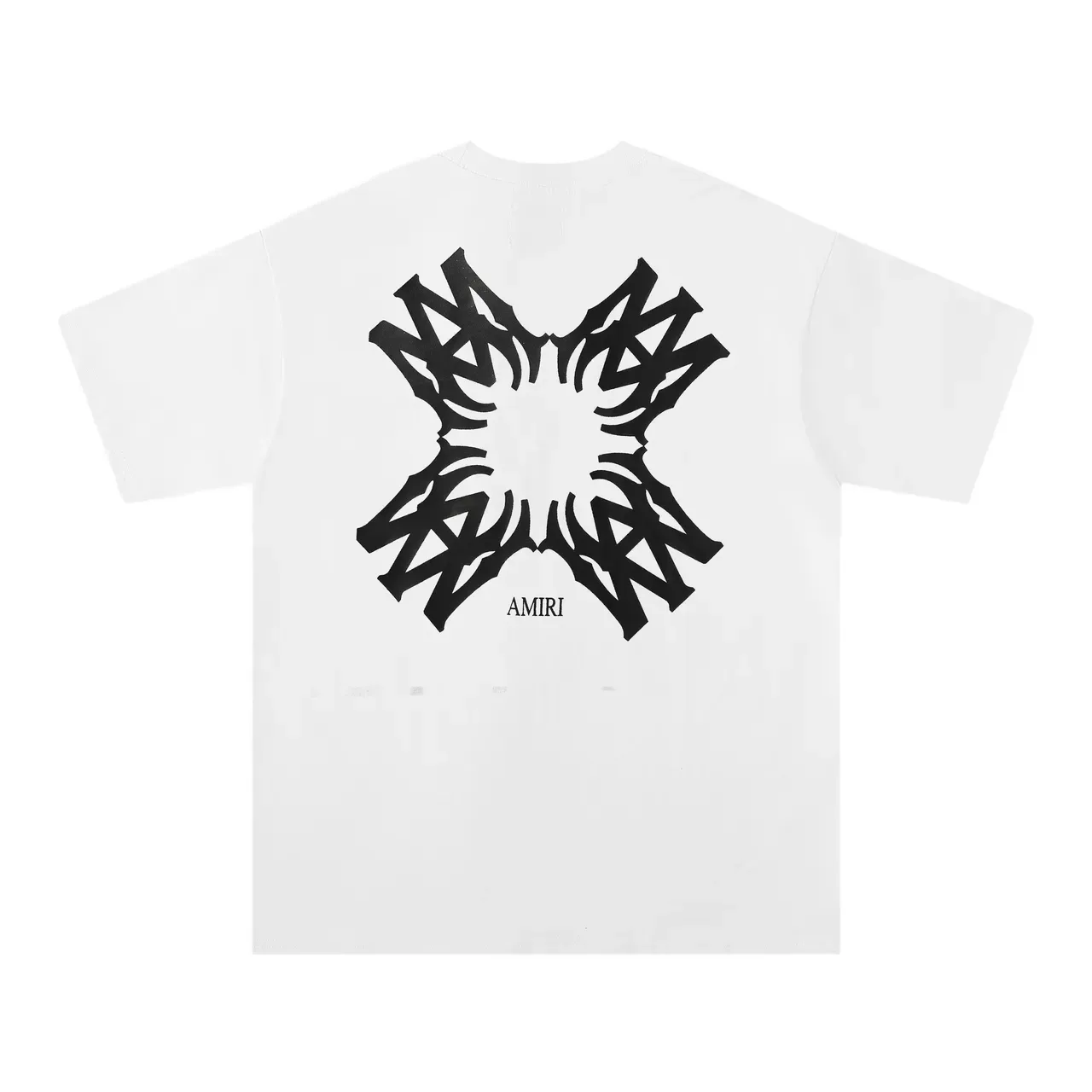 Amiri Skel Top Black White Crew-Neck Relaxed Fit T-Shirt 4