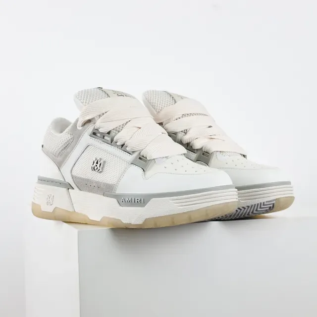 Amiri Skel Top Low White Gray Gum Lifestyle Sneakers 3
