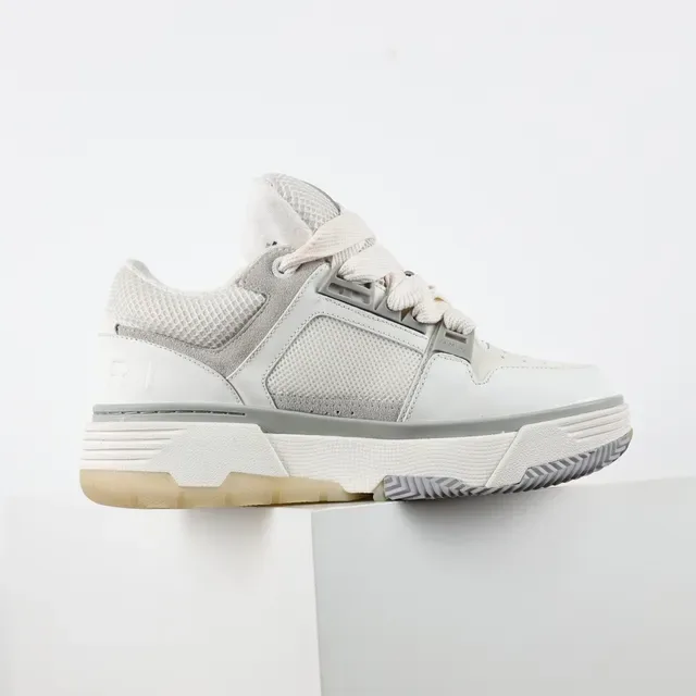 Amiri Skel Top Low White Gray Gum Lifestyle Sneakers 7