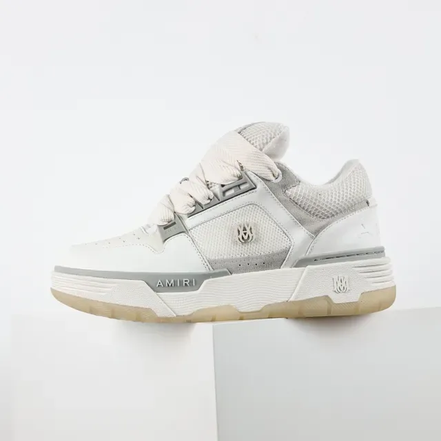 Amiri Skel Top Low White Gray Gum Lifestyle Sneakers 9