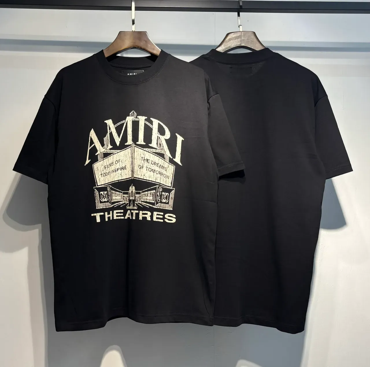 Amiri Theatres Graphic Print Black T-Shirt 5