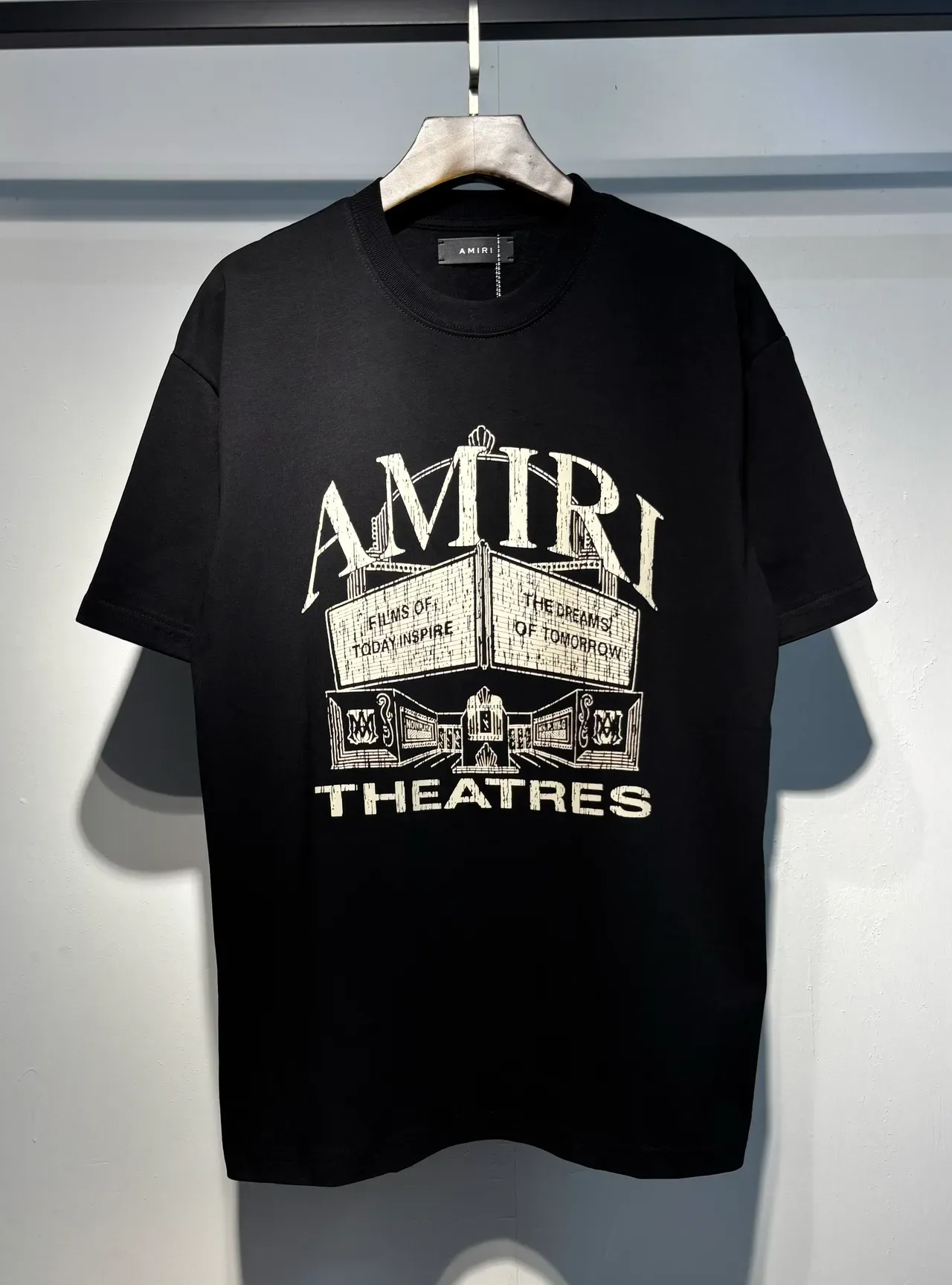 Amiri Theatres Graphic Print Black T-Shirt 6