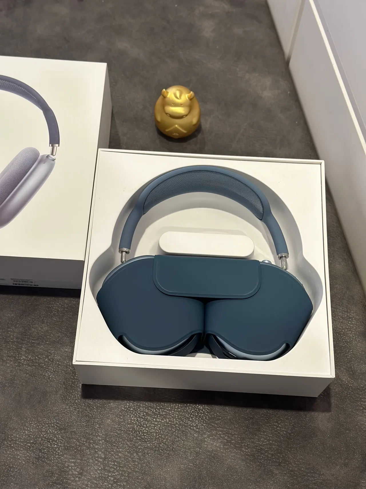Apple AirPods Max Blue Gray Over-ear Headphones 20