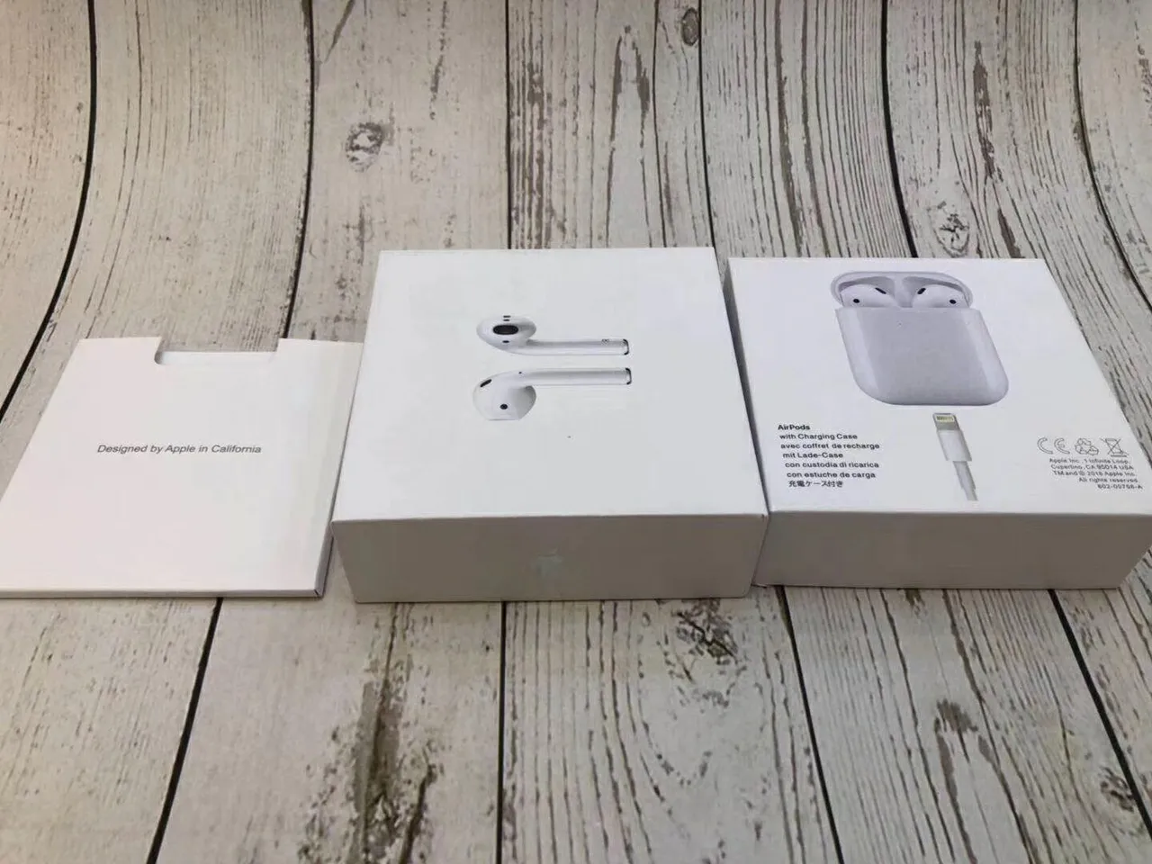 Apple AirPods White Short-Stem Open-Fit TWS Earbuds 6