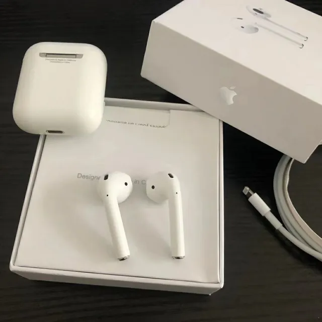 Apple AirPods White Short-Stem Open-Fit TWS Earbuds 17