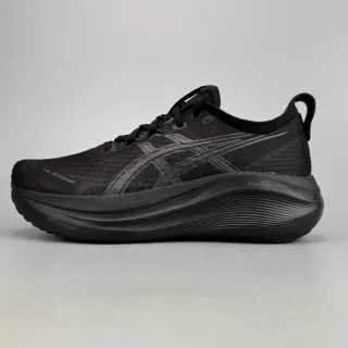 ASICS Black Monochromatic Engineered Mesh Upper Running Shoes