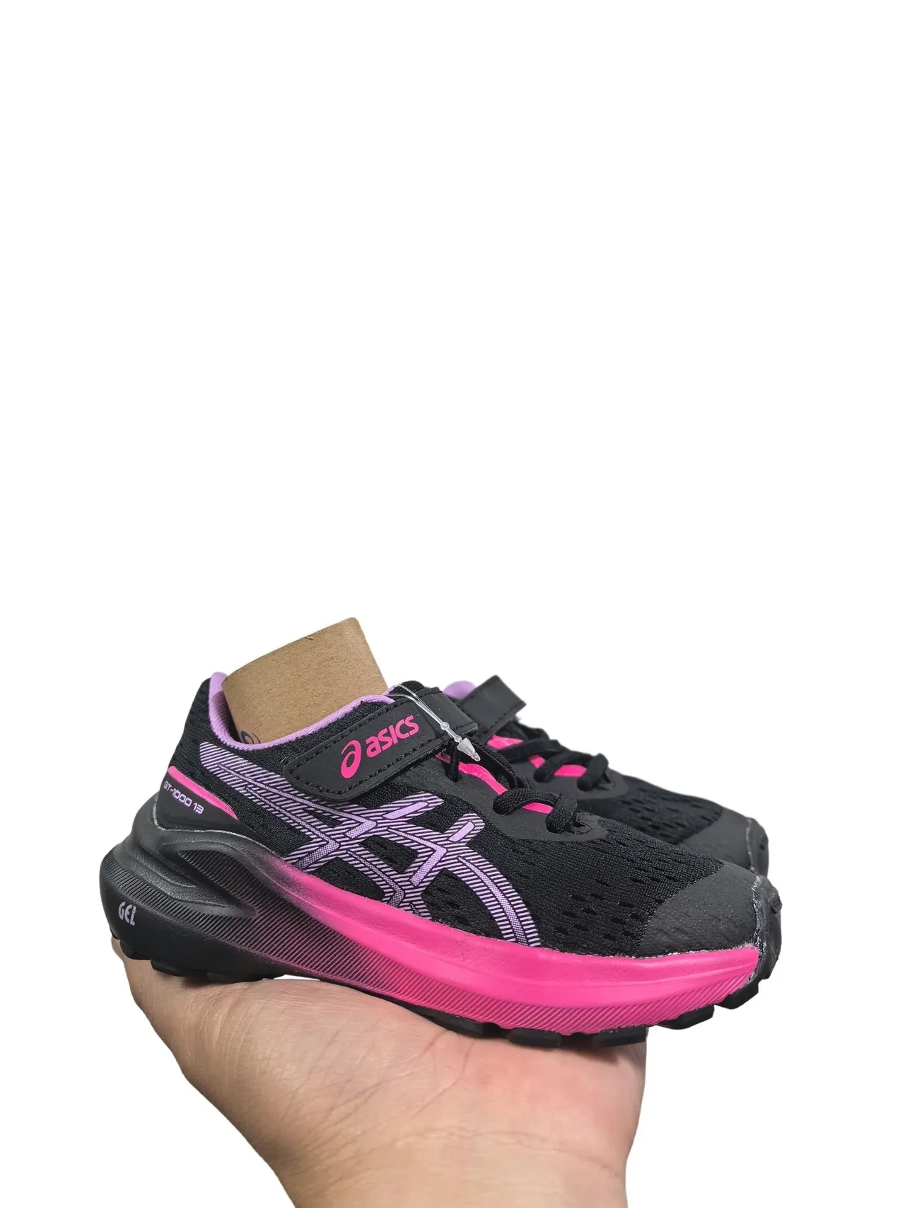 ASICS Chaussures de course bleu jaune avec upper en maille et overlays synthétiques 12