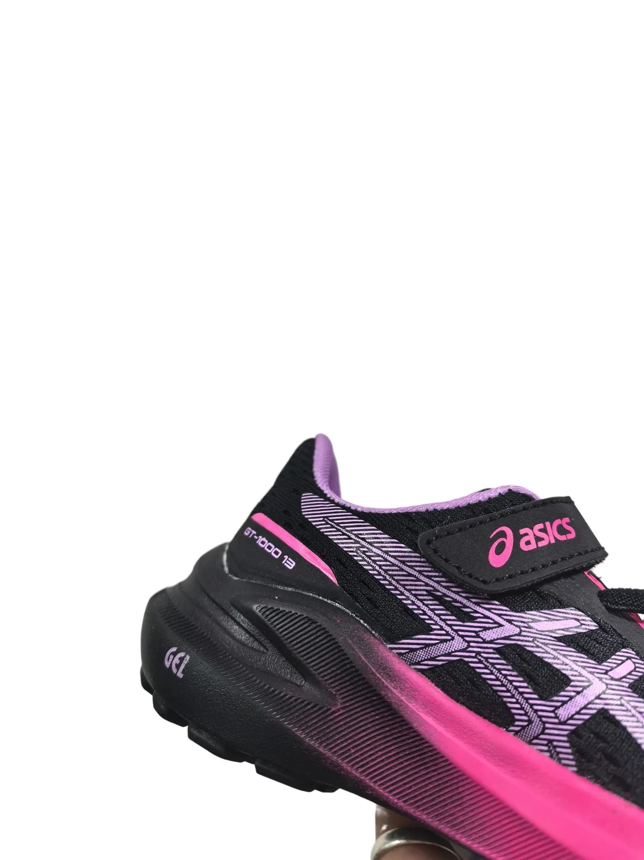 ASICS Chaussures de course bleu jaune avec upper en maille et overlays synthétiques 18