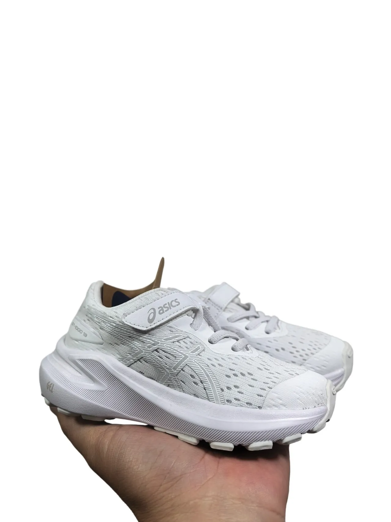 ASICS Chaussures de course bleu jaune avec upper en maille et overlays synthétiques 19