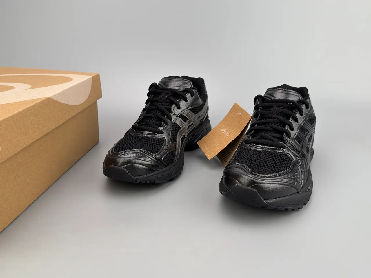 ASICS Gel-Kayano Tênis de corrida preto monocromo 3