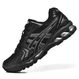 ASICS Gel-Kayano Black Silver Running Shoes