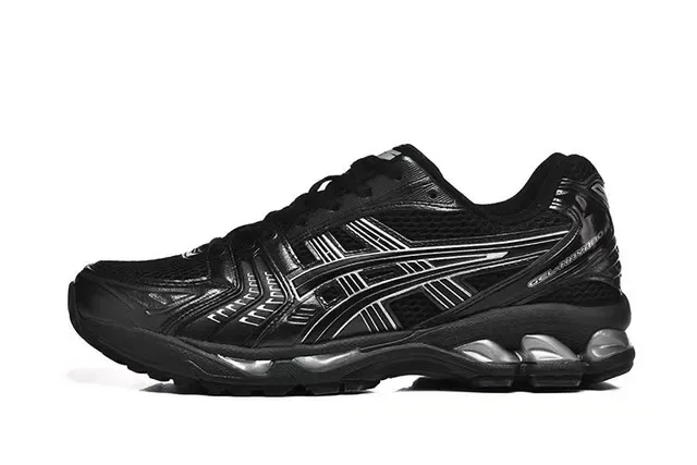 ASICS Gel-Kayano Black Silver Running Shoes 2