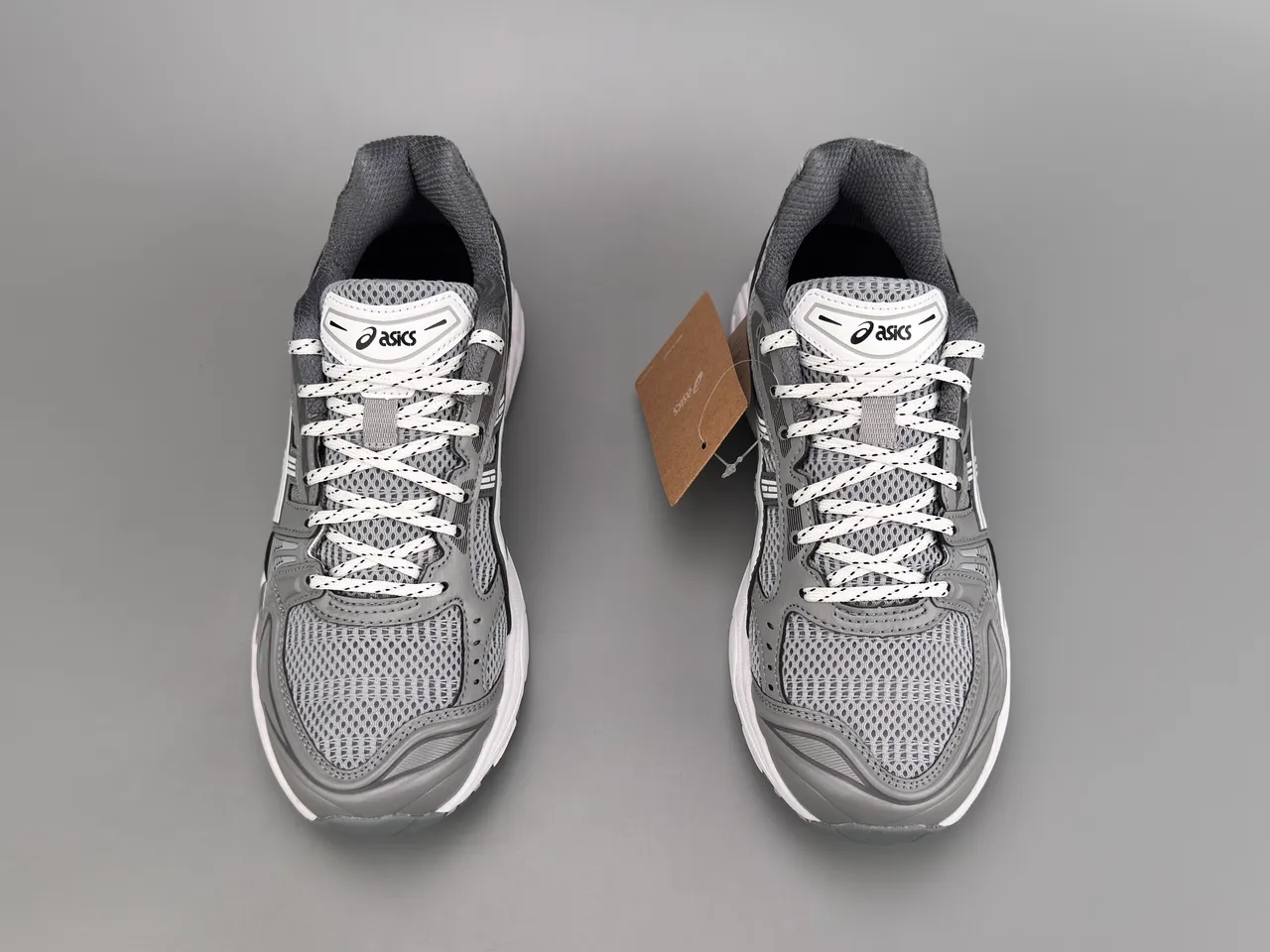 ASICS Gel-Kayano Gray and Silver Running Shoes 9