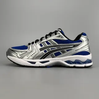 ASICS Gel-Kayano Silver and Royal Blue أحذية الجري