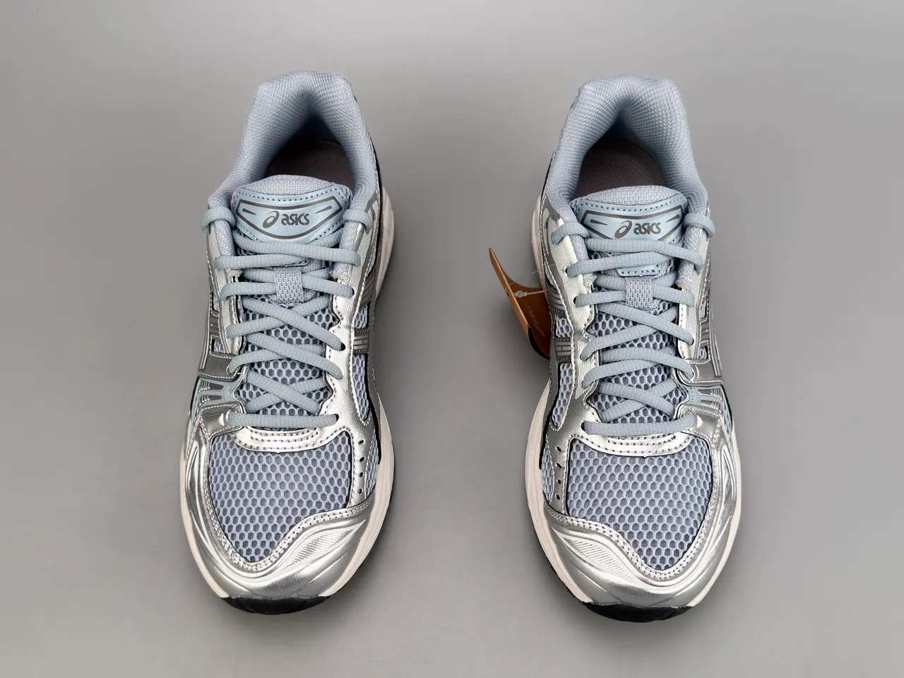 ASICS Gel-Kayano Silver Metallic Running Shoes 9