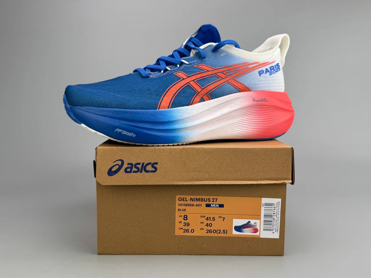 ASICS Gel-Nimbus 27 Paris 2025 Gradient Running Shoes 2
