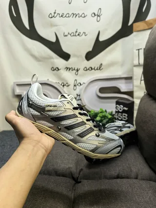 ASICS Gel-NYC فضي أسود بيج أحذية رياضية 5