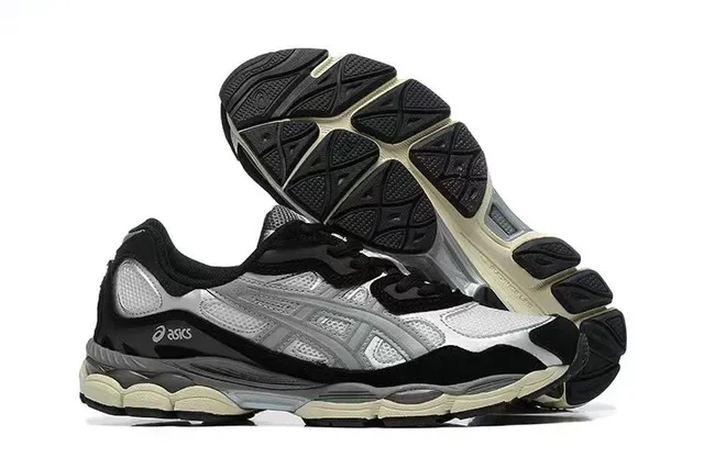 ASICS GT-2160 Noir Gris Crème sneakers lifestyle 5