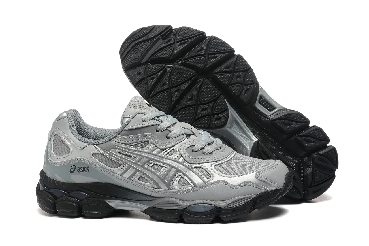 ASICS GT-2160 أحذية الجري فضي معدني أسود 5