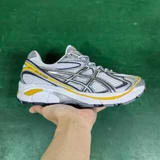 ASICS GT-2160 Silver White Yellow Running Shoes