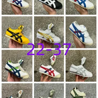 ASICS Onitsuka Tiger Mexico 66 أبيض بحري أحمر حذاء أسلوب حياة