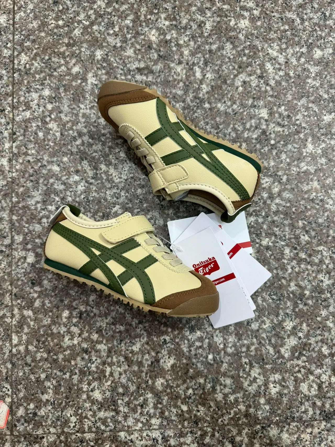 ASICS Onitsuka Tiger Mexico 66 branco azul marinho vermelho tênis lifestyle 2