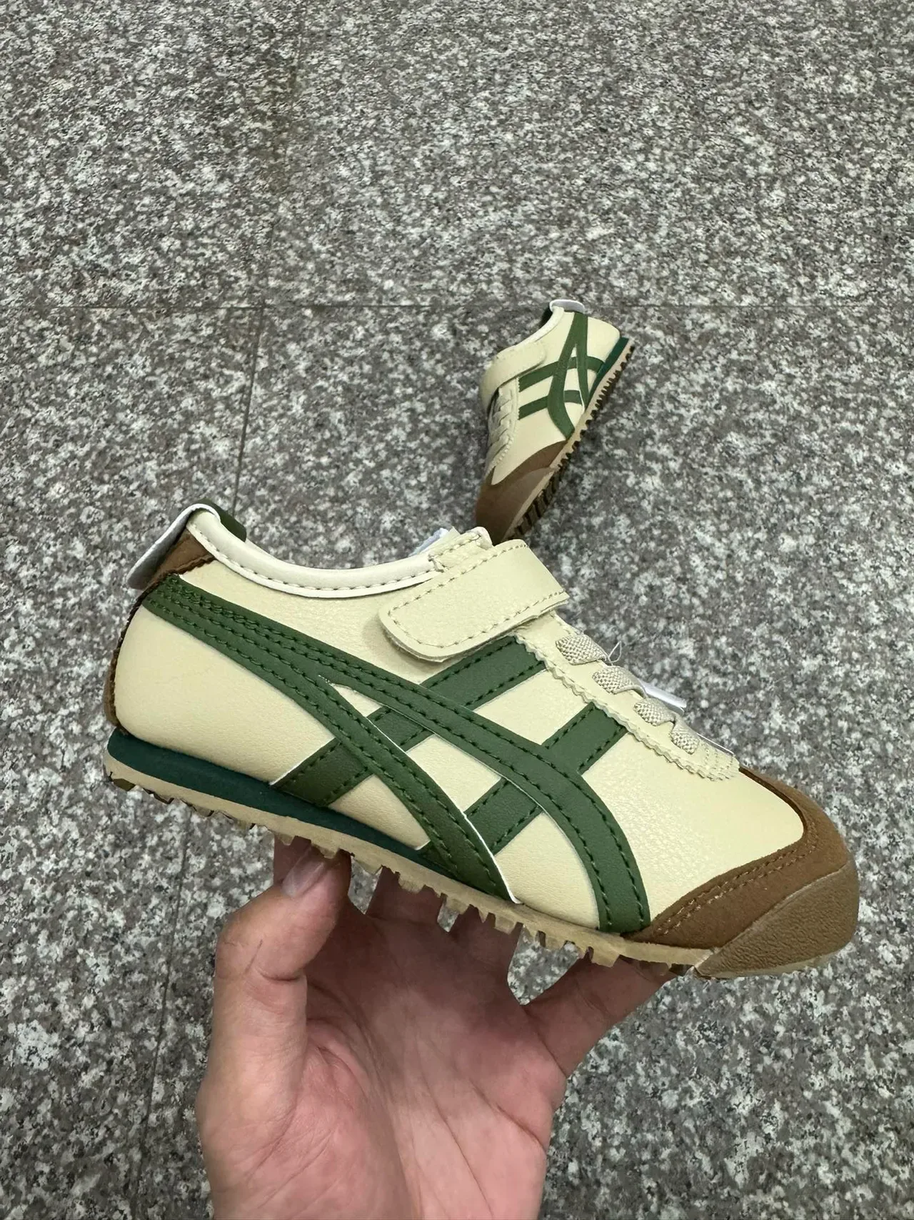ASICS Onitsuka Tiger Mexico 66 branco azul marinho vermelho tênis lifestyle 3
