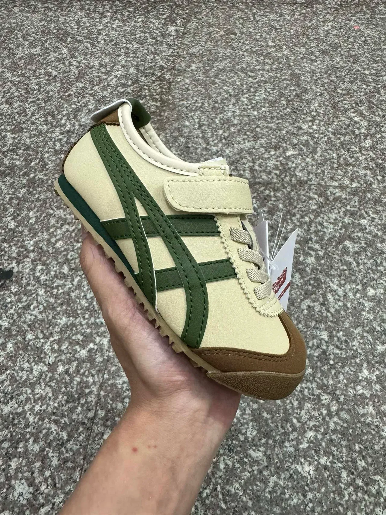 ASICS Onitsuka Tiger Mexico 66 branco azul marinho vermelho tênis lifestyle 4