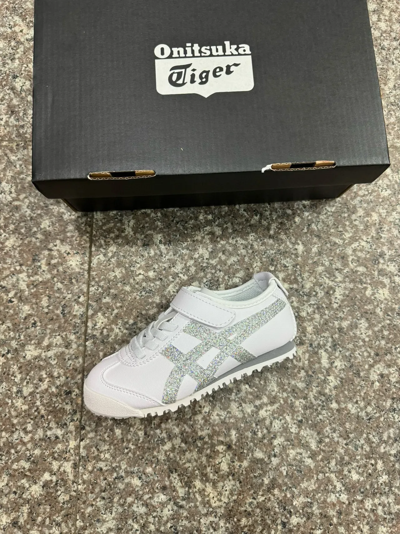 ASICS Onitsuka Tiger Mexico 66 branco azul marinho vermelho tênis lifestyle 23