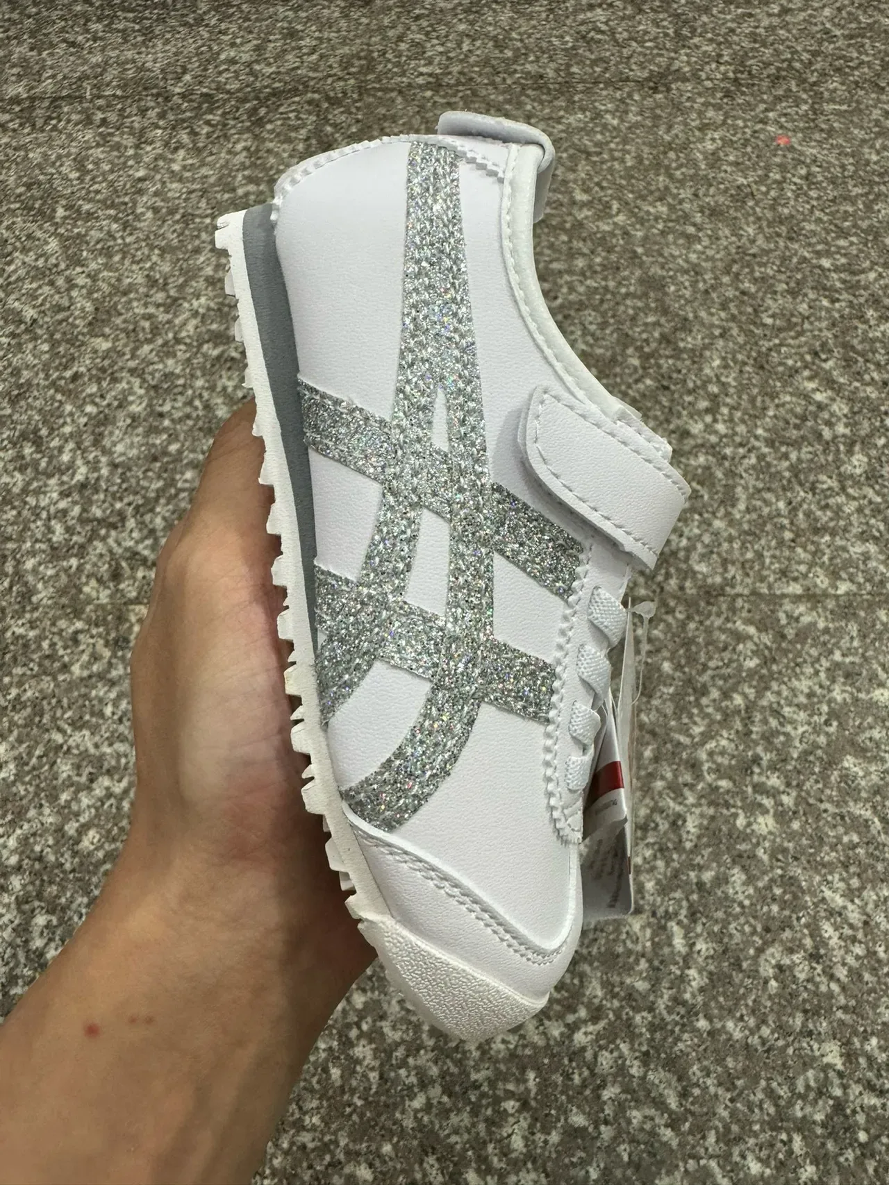ASICS Onitsuka Tiger Mexico 66 branco azul marinho vermelho tênis lifestyle 24