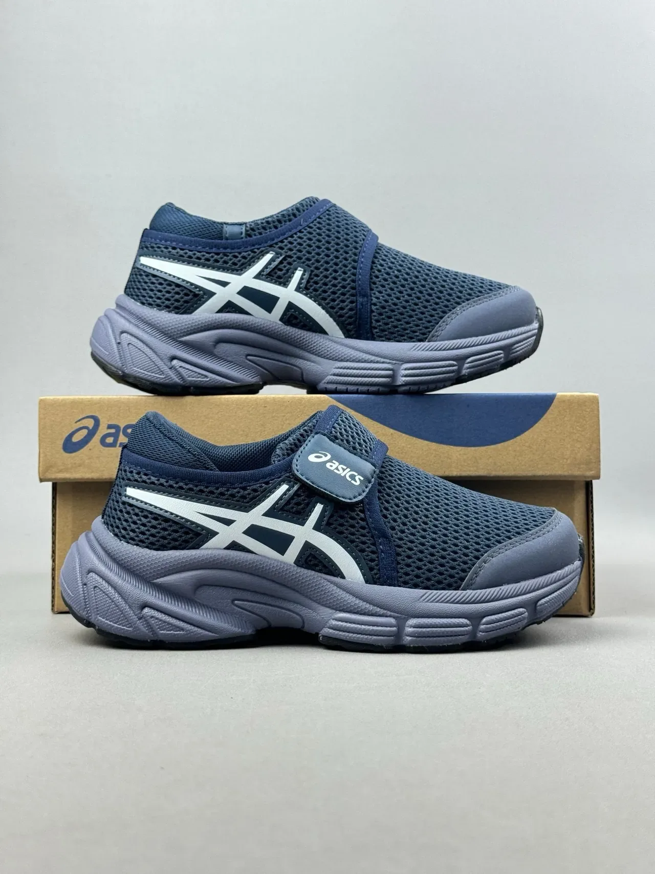 ASICS Sneakers lifestyle avec empeigne maille rose rouge fermeture à Velcro 3