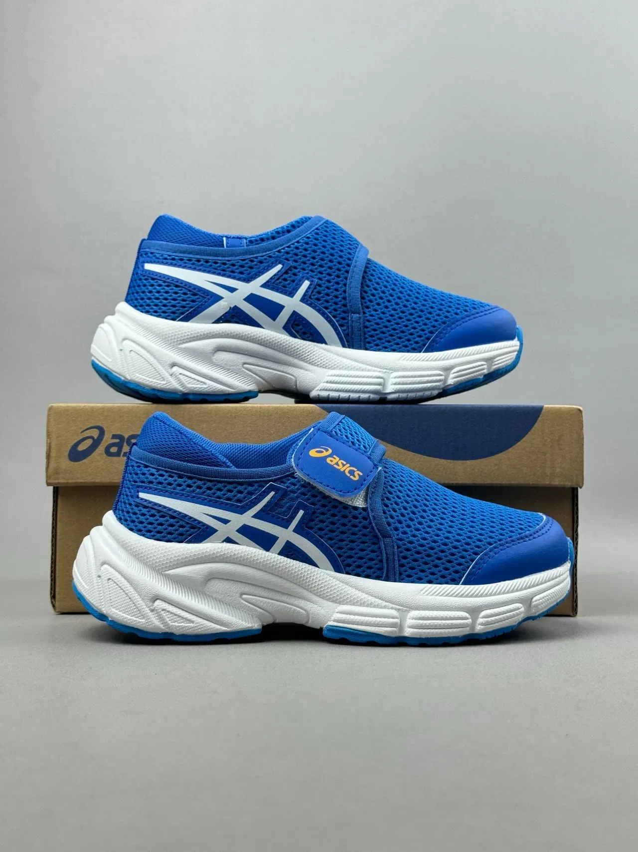 ASICS Sneakers lifestyle avec empeigne maille rose rouge fermeture à Velcro 6