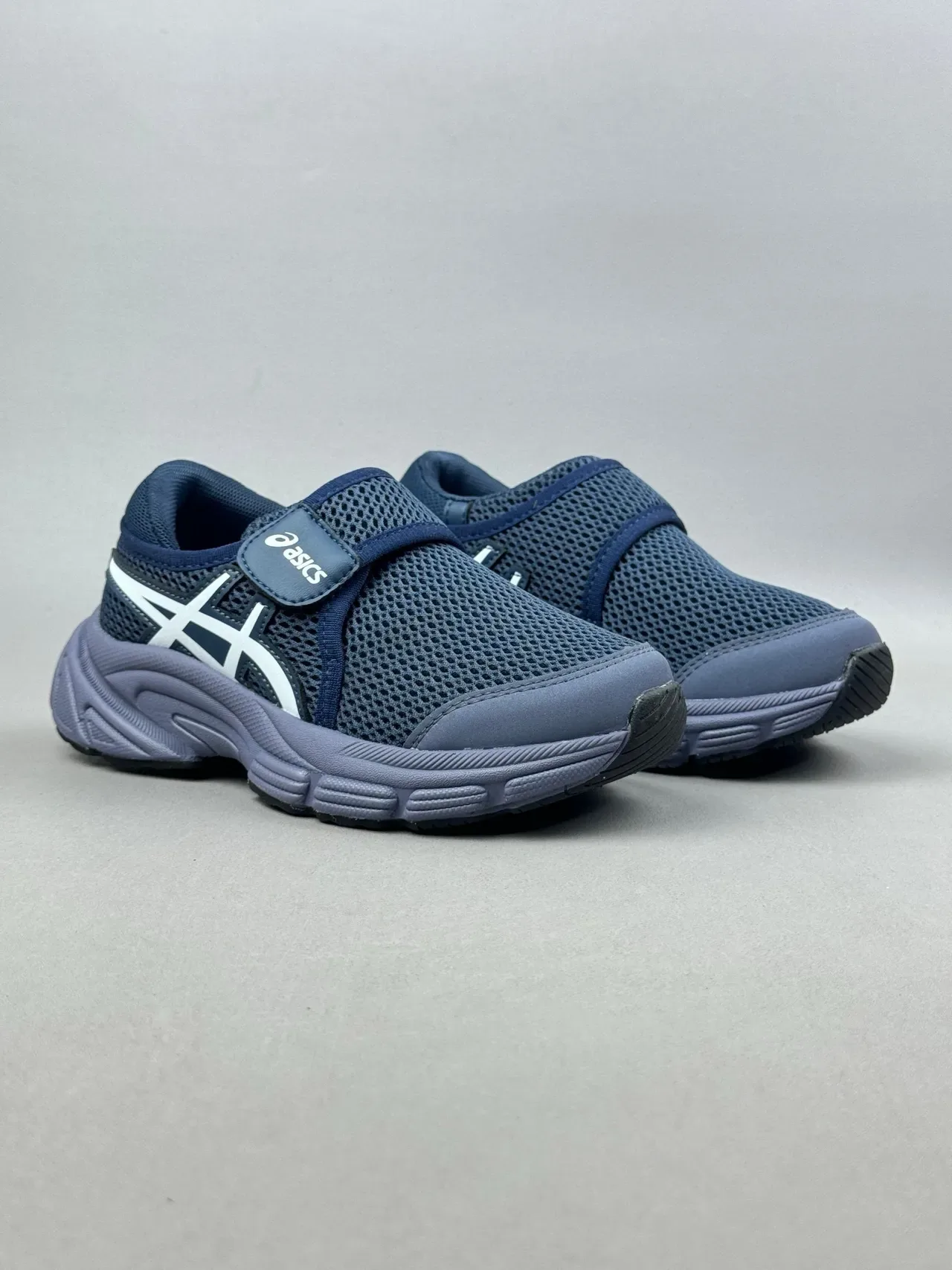 ASICS Sneakers lifestyle avec empeigne maille rose rouge fermeture à Velcro 19