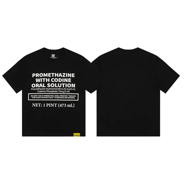 Camiseta gráfica Awake NY com rótulo farmacêutico 3