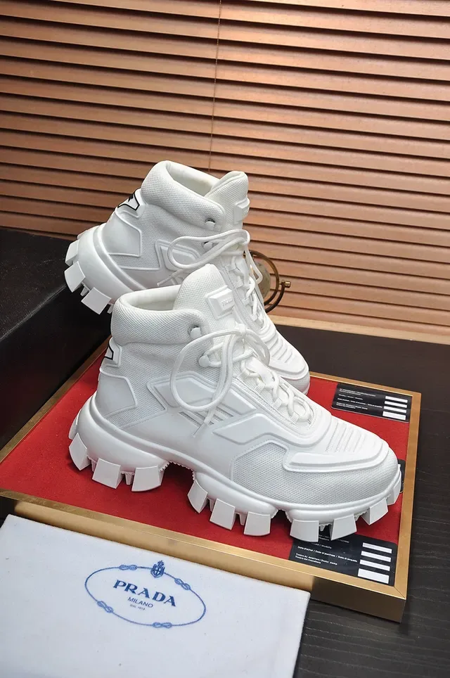 Balenciaga Defender High Monochrome White Chunky Sneaker 6