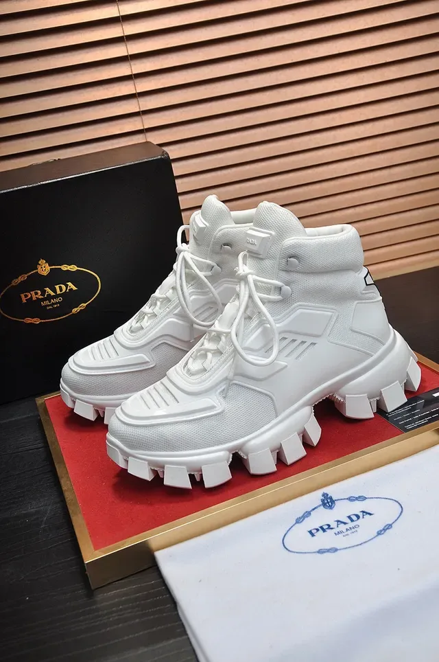 Balenciaga Defender High Monochrome White Chunky Sneaker 7