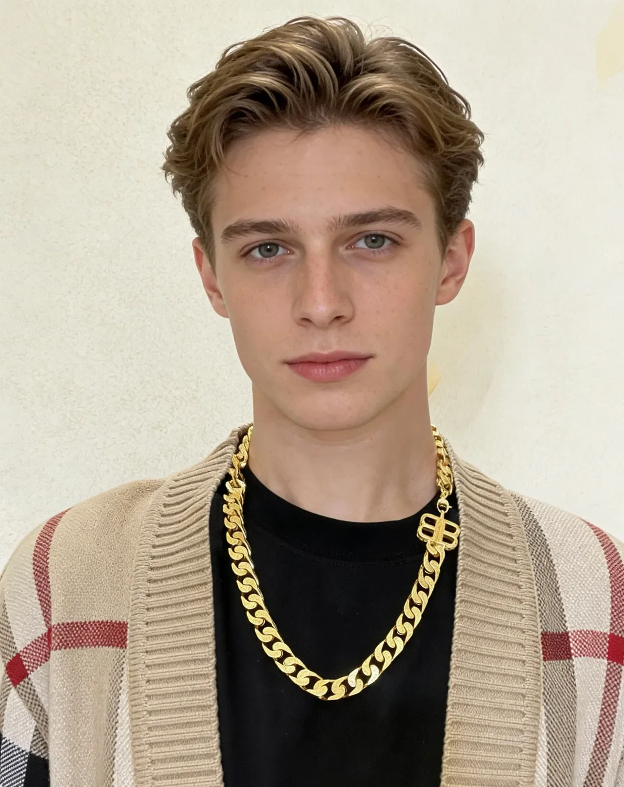Collier Balenciaga Chaîne Curb-Link Dorée 6