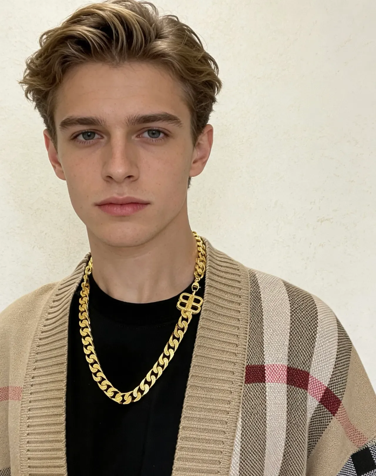 Collier Balenciaga Chaîne Curb-Link Dorée 8