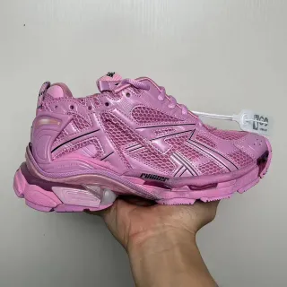 Balenciaga Runner Tênis Grossos Rosa