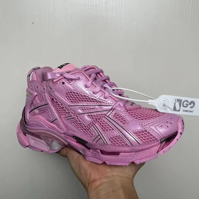 Balenciaga Runner Pink Chunky Sneakers 8