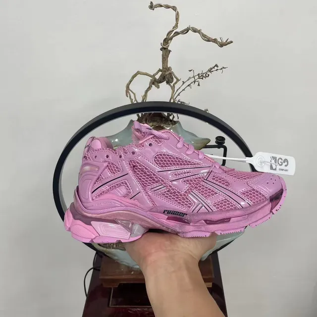 Balenciaga Runner Pink Chunky Sneakers 6