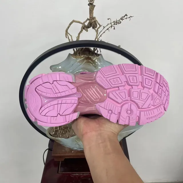 Balenciaga Runner Pink Chunky Sneakers 7