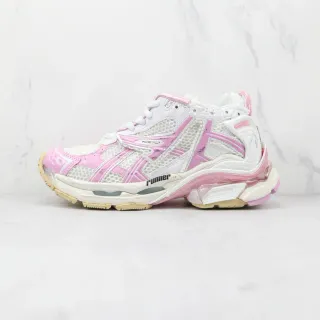 Balenciaga Runner Zapatillas Chunky Blanco y Rosa