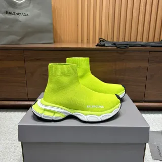 Balenciaga Speed Trainer Neon Lime zapatillas lifestyle