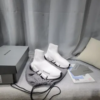 Balenciaga Speed Trainer Zapatillas Lifestyle Blancas y Negras